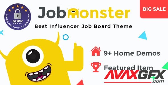 ThemeForest - Jobmonster v4.6.7 - Job Board WordPress Theme - 10965446