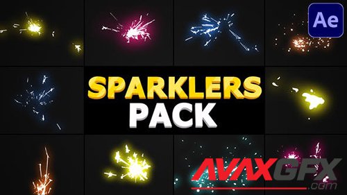 Sparklers Pack | After Effects 29818842
