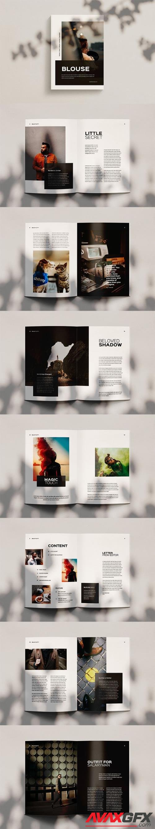 Blouse - Magazine Template Indesign
