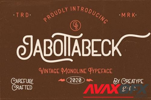 Jabottabeck Vintage Monoline