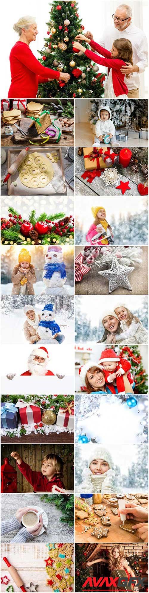New Year and Christmas stock photos 94