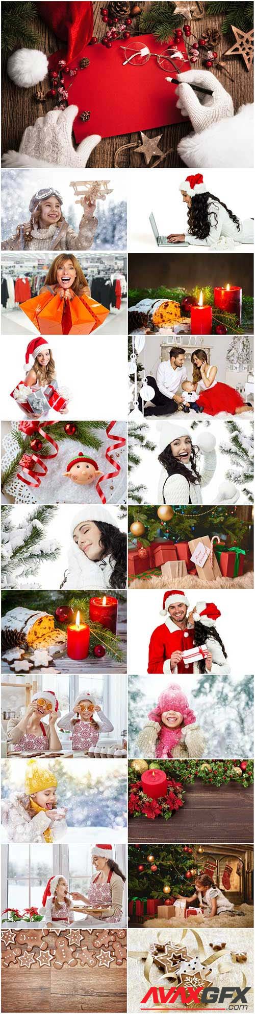 New Year and Christmas stock photos 93