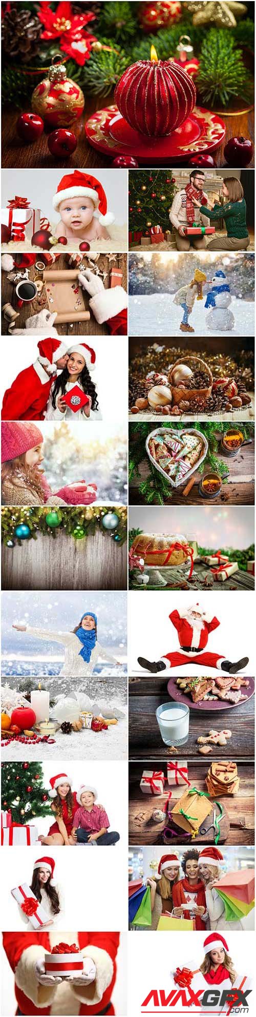 New Year and Christmas stock photos 95