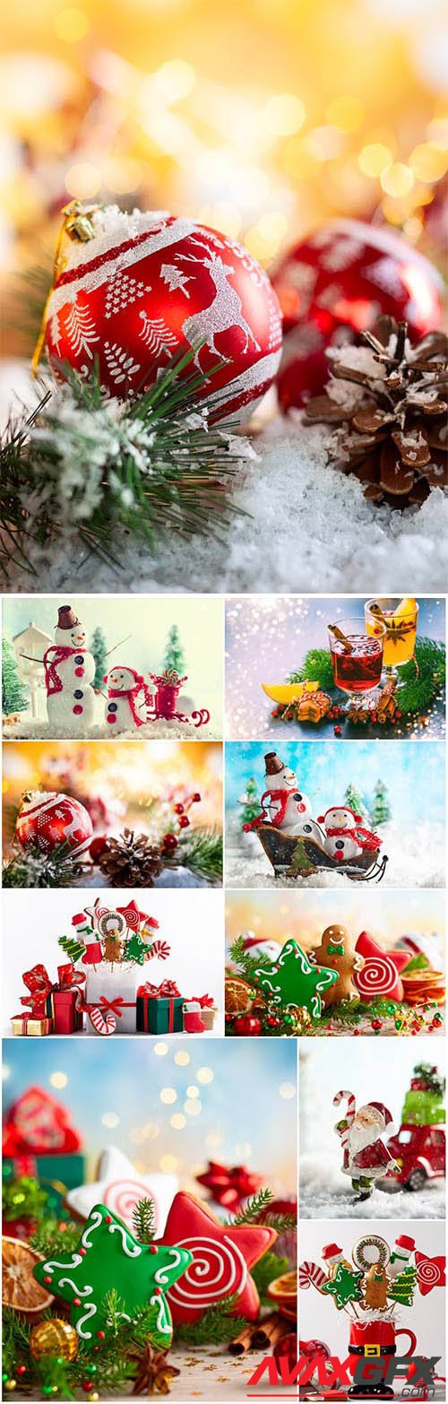 New Year and Christmas stock photos 87