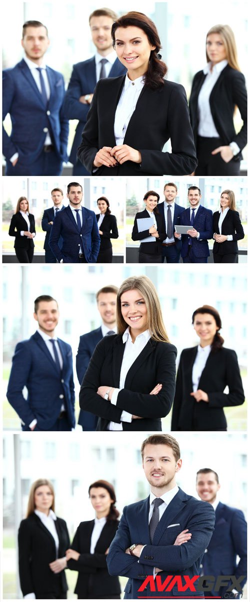 Group of business people stock photo