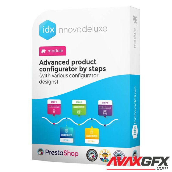 Advanced product configurator by steps v1.4.4 - PrestaShop Module