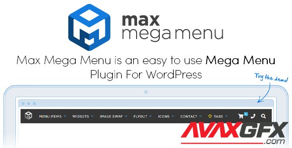 Max Mega Menu Pro v2.2 - Plugin For WordPress