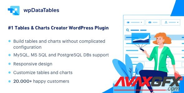 CodeCanyon - wpDataTables v3.3 - Tables and Charts Manager for WordPress - 3958969