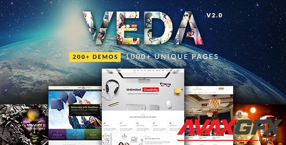 ThemeForest - VEDA v3.4 - MultiPurpose WordPress - 15860489