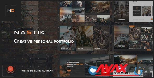 ThemeForest - Nastik v3.3 - Creative Portfolio WordPress Theme - 25227363 - NULLED