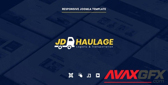 ThemeForest - JD Haulage v1.1 - Logistic & Transportation Services Joomla Template - 25691143