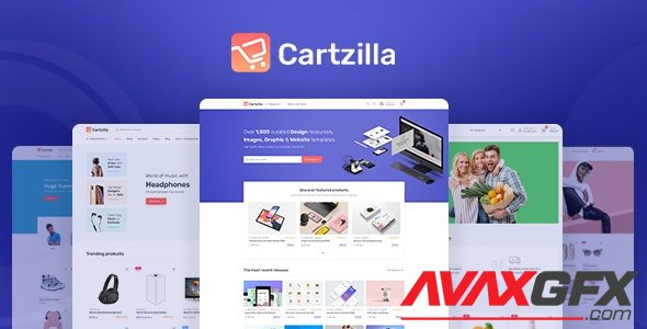 ThemeForest - Cartzilla v1.0.8 - Digital Marketplace & Grocery Store WordPress Theme - 26819932