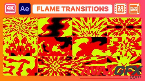 Flame Transitions | After Effects 29849605