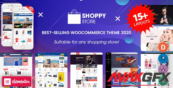 ThemeForest - ShoppyStore v3.6.4 - Multipurpose Elementor WooCommerce WordPress Theme (15+ Homepages & 3 Mobile Layouts) - 13607293 - NULLED