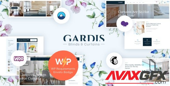 ThemeForest - Gardis v1.2.3 - Blinds and Curtains Studio & Shop WordPress Theme - 20918466