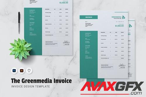 Greenmedia Invoice