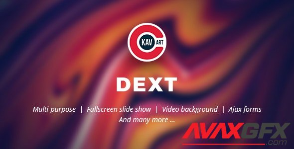 ThemeForest - Dext v1.0 - HTML Creative Template - 24581977