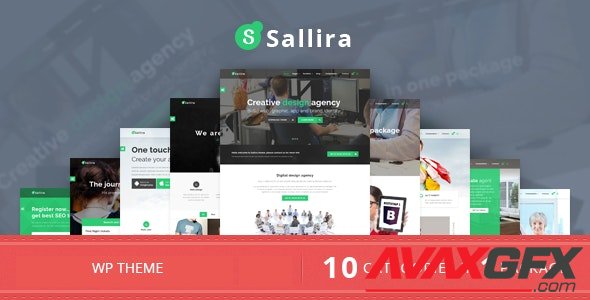 ThemeForest - Sallira v1.0.3 - Multipurpose Startup Business WordPress Theme - 16395456