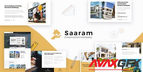 ThemeForest - Saaram v1.6 - Architect & Building Theme - 23394501