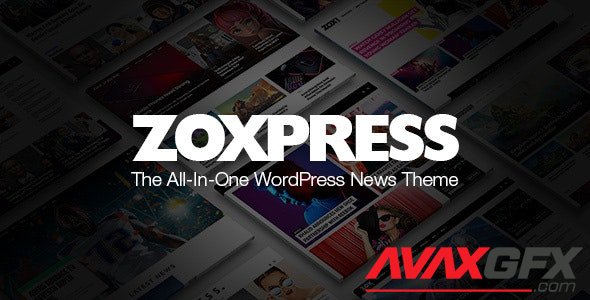 ThemeForest - ZoxPress v2.0.0 - The All-In-One WordPress News Theme - 25586170