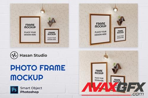 Blank Photo Frame Mockup - Nuzie ZL4SUNX