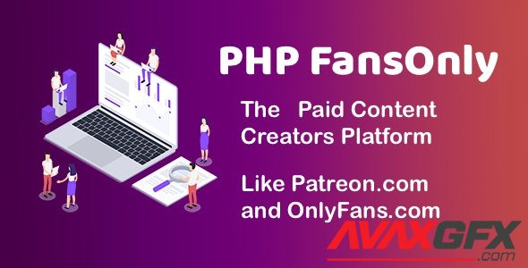 CodeCanyon - PHP FansOnly Patrons v1.5 - Paid Content Creators Platform - 29637680 - NULLED