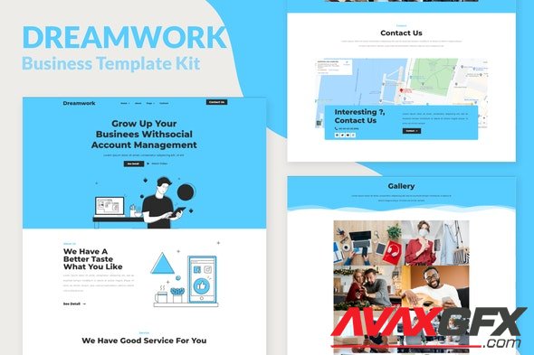 ThemeForest - Dreamwork v1.0.0 - Business Management Elementor Template Kit - 29840524