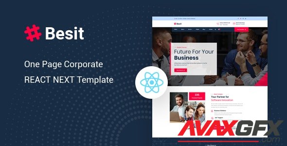 ThemeForest - Besit v1.0 - React Next Corporate Page Template - 29846739