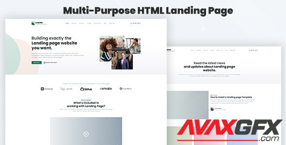 ThemeForest - Legaland v1.0 - Multi-Purpose HTML Landing Page Template for Business and Marketing - 29912606
