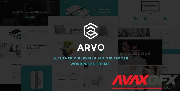 ThemeForest - Arvo v2.4 - A Clever & Flexible Multipurpose WordPress Theme - 17924641