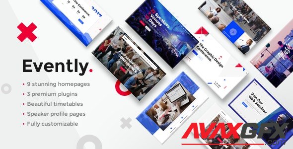ThemeForest - Evently v1.9 - Conference & Meetup Theme - 20250965