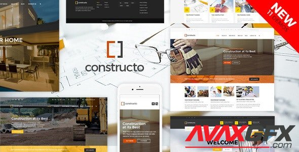 ThemeForest - Constructo v4.1.7 - Construction WordPress Theme - 9835983