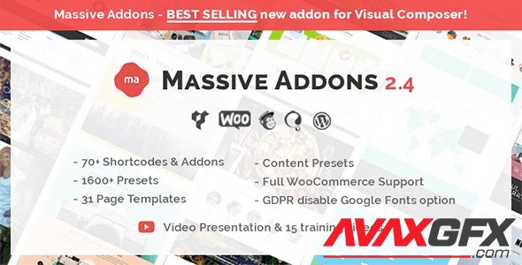 CodeCanyon - Massive Addons for WPBakery Page Builder v2.4.8 - 14429839