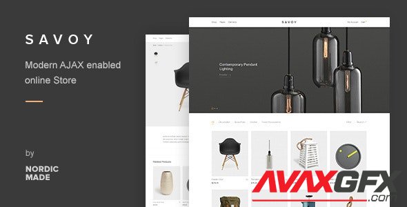 ThemeForest - Savoy v2.5.4 - Minimalist AJAX WooCommerce Theme - 12537825