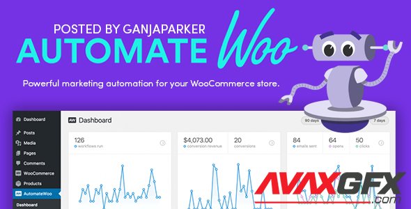 AutomateWoo v5.2.1 - Marketing Automation For WooCommerce Store + AutomateWoo Add-Ons - NULLED
