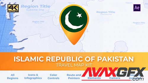 Pakistan Map - Islamic Republic of Pakistan Travel Map 29936093