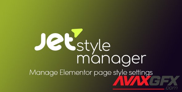 Crocoblock - JetStyleManager v1.1.2 - Manage Elementor Page Style Settings