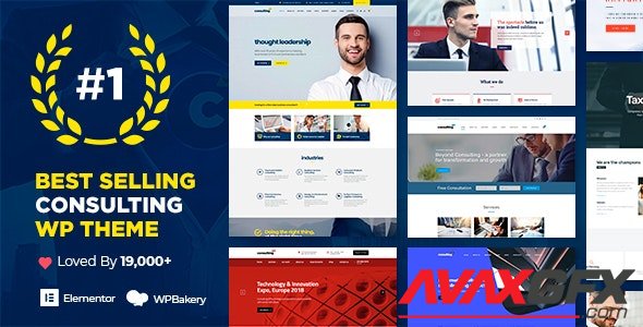 ThemeForest - Consulting v5.2.2 - Business, Finance WordPress Theme - 14740561 - NULLED