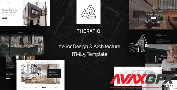 ThemeForest - Theratio v1.0 - Interior Design & Architecture HTML5 Template - 29953734