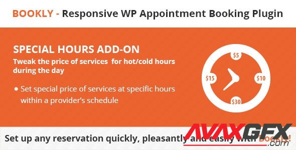 CodeCanyon - Bookly Special Hours (Add-on) v2.5 - 18704535