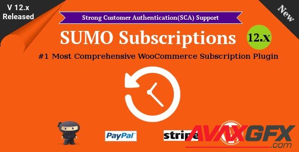 CodeCanyon - SUMO Subscriptions v12.4 - WooCommerce Subscription System - 16486054