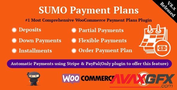 CodeCanyon - SUMO WooCommerce Payment Plans v8.2 - Deposits, Down Payments, Installments, Variable Payments etc - 21244868