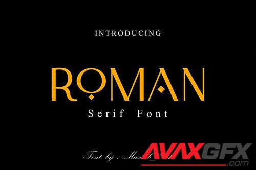 Roman | Modern Serif Font