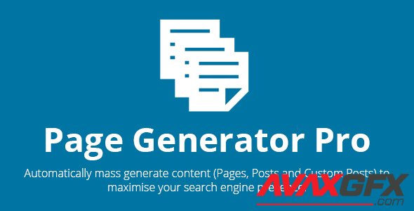 WPZinc - Page Generator Pro v3.0.0 - Automatically Mass Generate Content in WordPress - NULLED