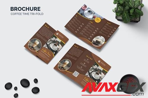 Coffee Time Trifold Brochure