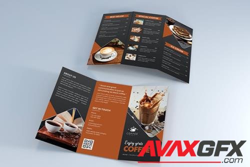 Drink Coffee Trifold Brochure