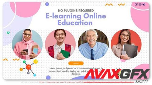 E-learning Online Education Slideshow 29956121