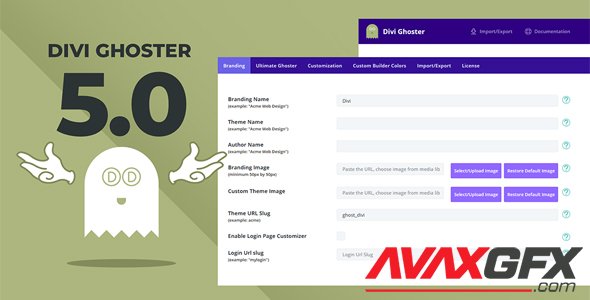 AspenGroveStudios - Divi Ghoster v5.0.10 - WordPress Plugin For Divi - NULLED