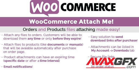 CodeCanyon - WooCommerce Attach Me! v19.7 - 11975229 - NULLED