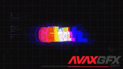 Glitch Cyberpunk Logo 24833904